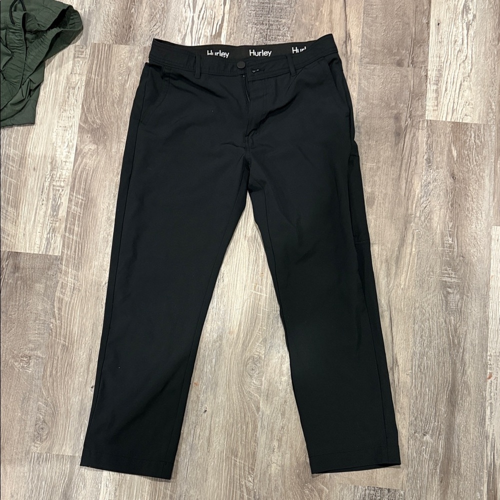 Hurley Men's Black Stretch Chinos